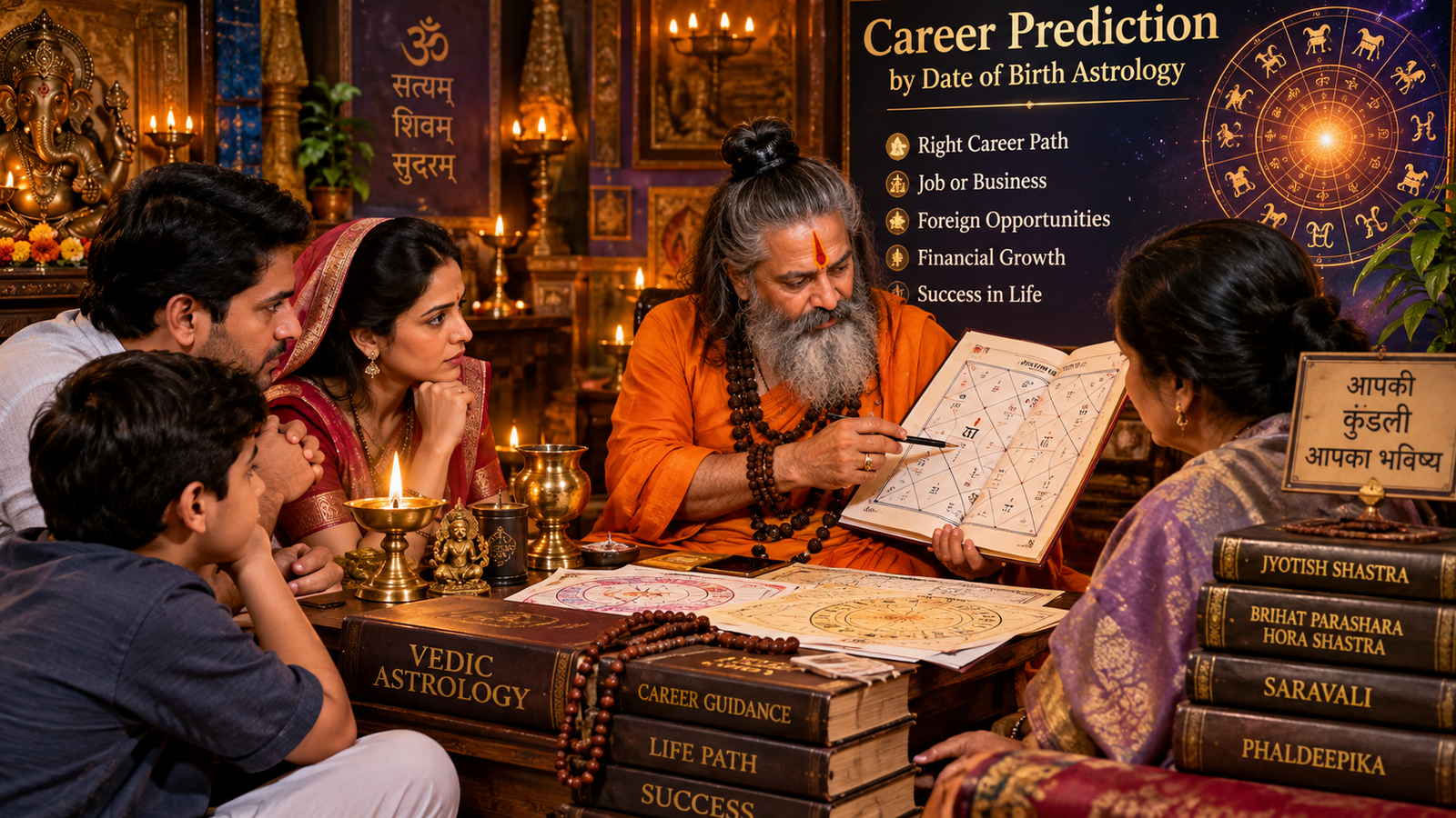 Career Prediction by Date of Birth Astrology