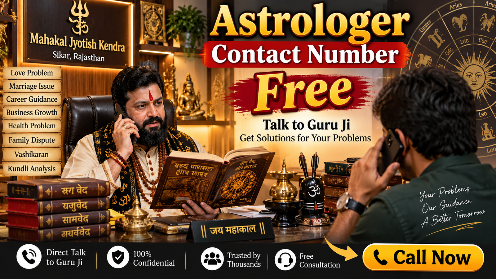 Astrologer Contact Number Free