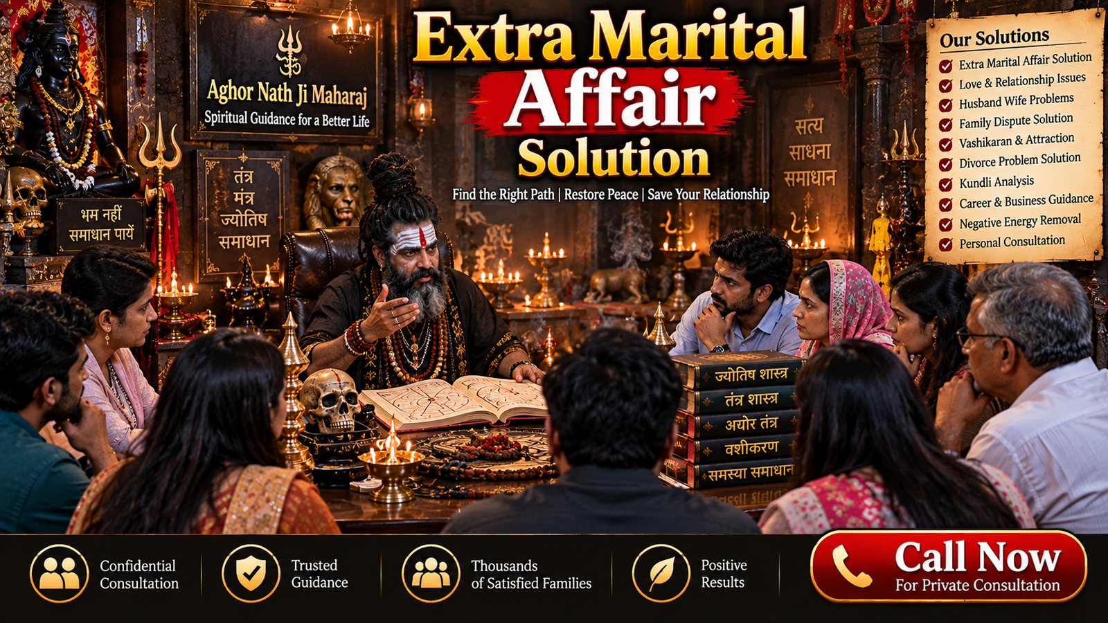 Extra Marital Affair Solution