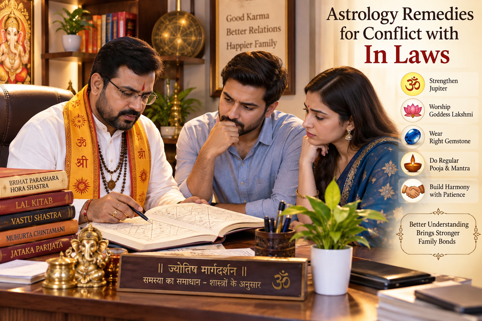 Astrology Remedies for Conflict with In Laws